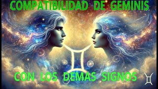 📌Compatibilidad de Géminis con todos los signos ♊💘 | ¿Cuál es tu pareja ideal?