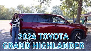 2024 Toyota Grand Highlander | CAR MOM TOUR