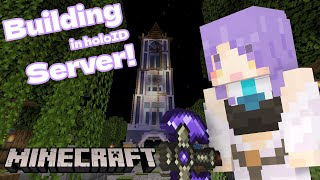 【Minecraft】Might be building a farm in holoID server【#MoonArchitect】