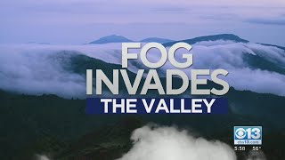 Fog Continues To Fill The Sacramento Valley