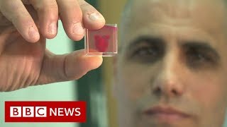 Scientists unveil '3D-printed heart' - BBC News