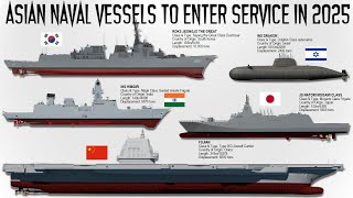 List of the Deadliest Naval Vessels of Asia that will enter service in 2025