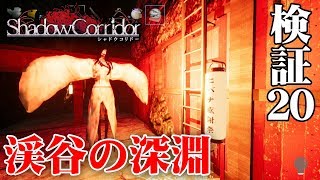 【ホラー】影廊 Ver2 渓谷の深淵に到達！？ #20【Shadow Corridor】