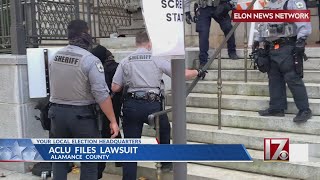 Alamance County Sheriff's Office speaks out after arrests during demonstration