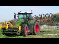 ploughing cover crop fendt 1050 vario kverneland lo100 on land dondi cut roller immink