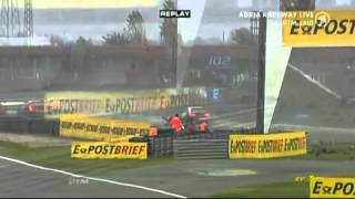 DTM Crash   Alexandre Prémat   Horror Crash DTM Adria 2010