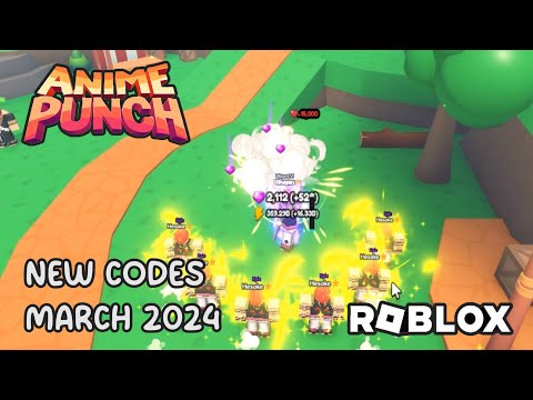 Roblox Anime Punch Simulator New Codes March 2024