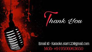Jaane Kaise Kab Kahan Karaoke Remix Retro Chill out Kishore High Quality