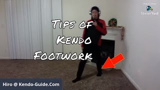 Kendo Guide Live Training for Complete Beginners: Footwork Practice At Home