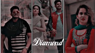 Diamond 💎 (Slowed Reverb) Lofi Remix WhatsApp Status - Gurnam Bhullar - Roopi Gill - pg love status