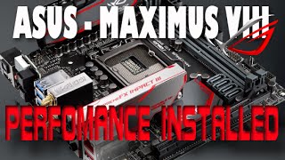 ROG Maximus VIII w/ AVEXIR ROG RAIDEN MEMORY REVIEW!