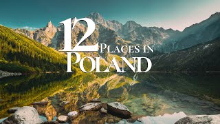 12 Most Beautiful Places to Visit in Poland 4K 🇵🇱 | Things to See in Poland