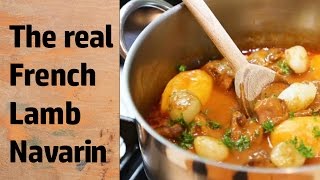 Navarin of Lamb  (French lamb stew) | Classic French Recipes