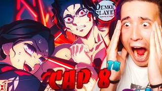 LOS PILARES VS MUZAN!!? LA FORTALEZA INFINITA!!! KIMETSU NO YAIBA T4|CAP 8!! - MI REACCIÓN!!