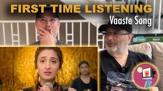 First Time EVER Listening to VAASTE SONG | Dhvani Bhanushali & Nikhil D’Souza