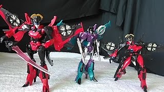 變形金剛玩具王老濕中文介紹160(TAKARA LEGENS LG16 Slipstream滑流\u0026Windblade  LG12美日版風刃)