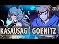 GBVSR:🔥Kasausagi (Ferry) Vs Goenitz (Gran)🔥| High Level Gameplay.