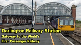 Darlington Railway Station: Gateway to the World's First Passenger Railway #darlington #history