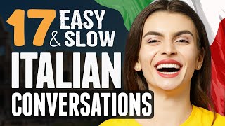 Learn ITALIAN: All the Basics in 2 Hours! (Easy & Slow Conversation Course for B
