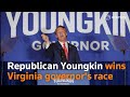 Republican Youngkin wins Virginia governor's race