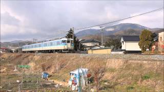 115系S12編成（しなの鉄道車）習熟試運転