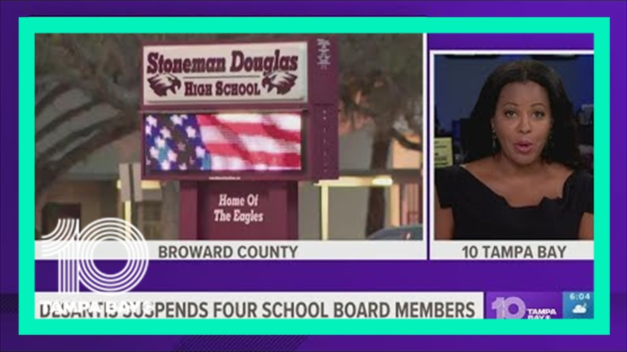 DeSantis: Broward School Board Members Suspended For 'neglect Of Duty ...