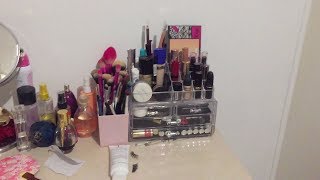 My MAKEUP COLLECTION chatty walkthough of my makeup collection May 2019