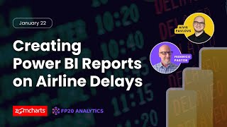 How to Create a Power BI Report Analyzing Airline Delay ✈️📉