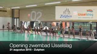 Opening zwembad IJsselslag