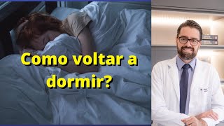 COMO VOLTAR A DORMIR