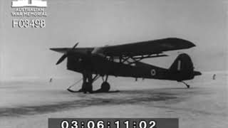 Auster AOP6 RAAF Antarctic ANARE Flying Operations