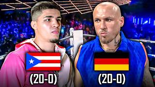 Xander Zayas (Puerto Rico) vs Slawa Spomer (Germany) | Boxing Fight