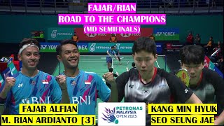 F. ALFIAN/R. ARDIANTO (INA) VS KANG M. H./SEO S. J. (KOR) || MALAYSIA OPEN 2023 | MD SEMIFINALS