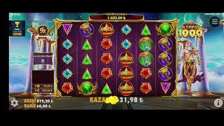 GATES OF OLYMPUS 1000 TÜRKÇE | NERDEN DÖNERSEN KAR #gatesofolympus #slot #casino #gates