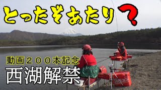 解禁初旬厳しい『西湖』で幕開けです