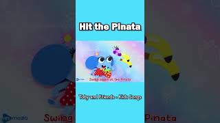 Hit the Pinata Song - Toby And Friends | Animal Songs For Kids #shorts