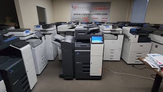 Konica Minolta bizhub C750i Color Copier Printer Scanner. Meter only 14k.