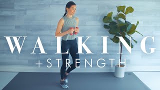 Walking Workout with Weights // Fun Cardio & Strength for Seniors & Beginners