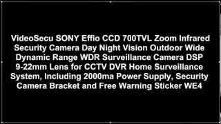 VideoSecu SONY Effio CCD 700TVL Zoom Infrared Security Camera.mp4