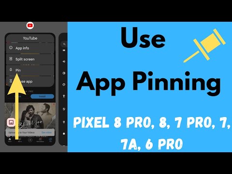 How to Enable and Use App Pinning in Google Pixel 8 Pro, 8, 7 Pro, 7, 7a, 6 Pro, 6, 6a (Android 14)
