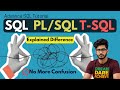 Difference between | SQL vs PL/SQL vs T-SQL | Key Differences Explained with Real Examples