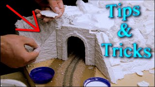 How To Make Model Railroad Mountains  - Detailed Tutorial