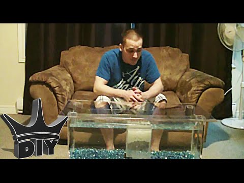 HOW TO: Coffee Table Aquarium TUTORIAL HOW TO: Coffee Table Aquarium TUTORIAL