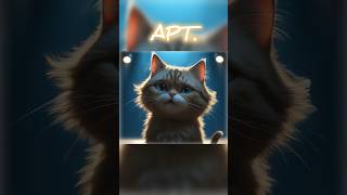 🎤🐱 Adorable Cat Sings APT. – Too Cute to Miss! 😻🎶 #Shorts