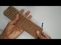 How to Crochet an Easy Pouch Bag for Hook Case  Pencil Case Cell Phone Bag of any size - gift idea