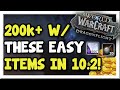 5 Easy Old World Markets that Make 200k+ a Month in 10.2! | Dragonflight | WoW Gold Making Guide