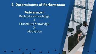 CHAPTER 4 DEFINE PERFORMANCE & PERFORMANCE DETERMINANT