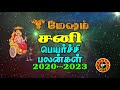 மேஷம் ராசி சனி பெயர்ச்சி பலன்கள் 2020 to 2023 mesha rasi sanipeyarchi 2020 to 2023