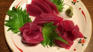 【マグロの刺身の切り方と上手な盛り付け方！】正月は美味しいマグロでちょっと贅沢！