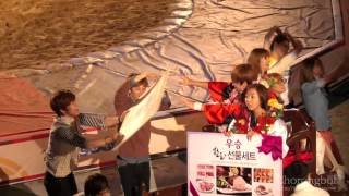 [U-Kiss/Fancam] 120916 Winner Ceremony 으랏차차 아이돌 씨름왕 (Hoon)